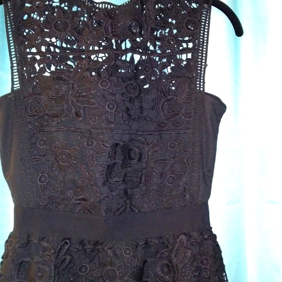 Black Mini Dress - Picture 7 of 8